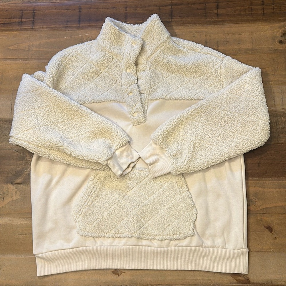 Time and True Sherpa Sweater